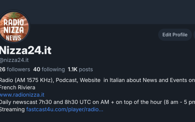 Notizie in tempo reale dalla Francia sui canali BlueSky di Radio Nizza